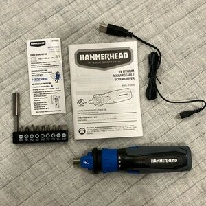 Hammerhead 4V Lithium Rechargeable Screwdriver